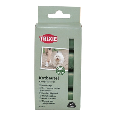 Trixie Poepzakjes Composteerbaar Bosgroen