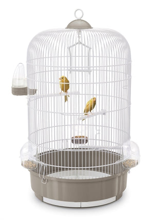 Imac Vogelkooi Luna Taupe / Wit