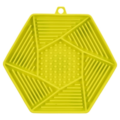 Trixie Lick'n'snack Mat Met Zuignappen Siliconen Groen