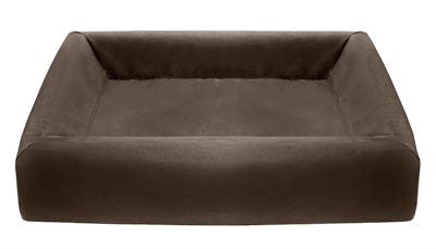 Bia Bed Royal Fluweel Hoes Hondenmand Bruin