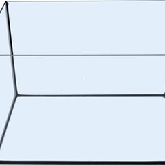 Merkloos Aquarium Met Zwarte Kit