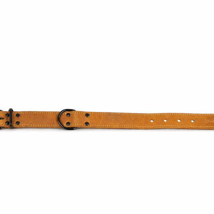 Jack And Vanilla - Halsbanden - Black Label Brede Halsband - Cognac