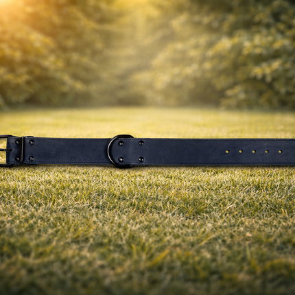Jack And Vanilla - Halsbanden - Black Label Brede Halsband - Blauw