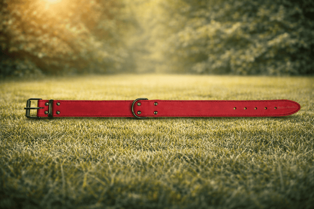 Jack And Vanilla - Halsbanden - Black Label Halsband - Rood (kopie)