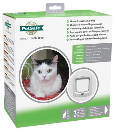 Petsafe Kattenluik Tot 7 Kg Handmatig Wit