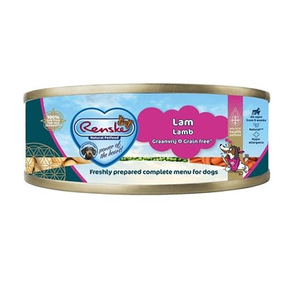Renske Hond Vers Vlees Lam Graanvrij