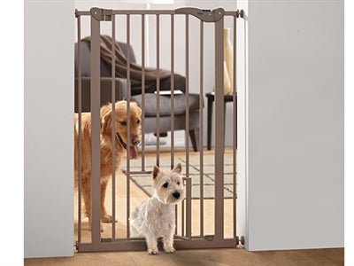 Savic Dog Barrier Afsluithek Met Kleine Deur Grijs