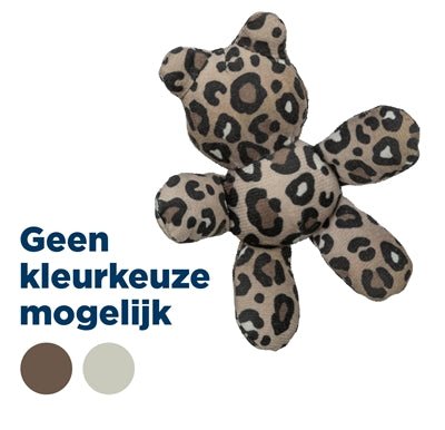 Trixie Beer Pluche Panterprint Met Kattenkruid / Catnip Assorti