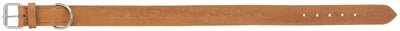Trixie Halsband Hond Rustic Vetleer Heartbeat Bruin