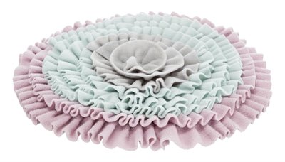Trixie Junior Snuffelmat Zacht Roze / Mintgroen / Grijs