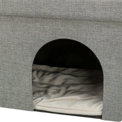 Trixie Kattenmand / Kattenhuis Kimy Soft 2 Verdiepingen Lichtgrijs