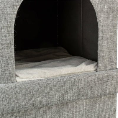Trixie Kattenmand / Kattenhuis Kimy Soft 2 Verdiepingen Lichtgrijs