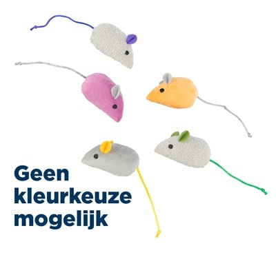 Trixie Kattenspeelgoed Muis Pluche Met Catnip