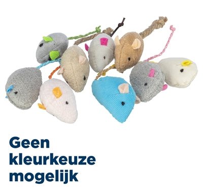 Trixie Kattenspeelgoed Muis Pluche Met Catnip