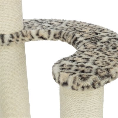 Trixie Krabpaal Leo Panterprint Rond Creme
