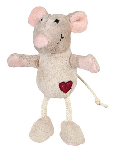 Trixie Muis Pluche Beige