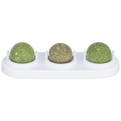 Trixie Speelballen Matatabi En Catnip Met Houder