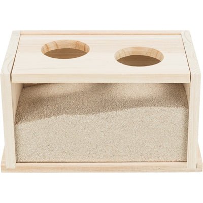 Trixie Zandbad Hamster / Gerbil Onbehandeld Hout