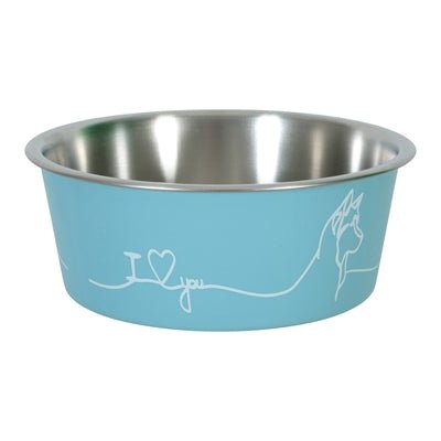 Zolux Love Voerbak Hond Blauw